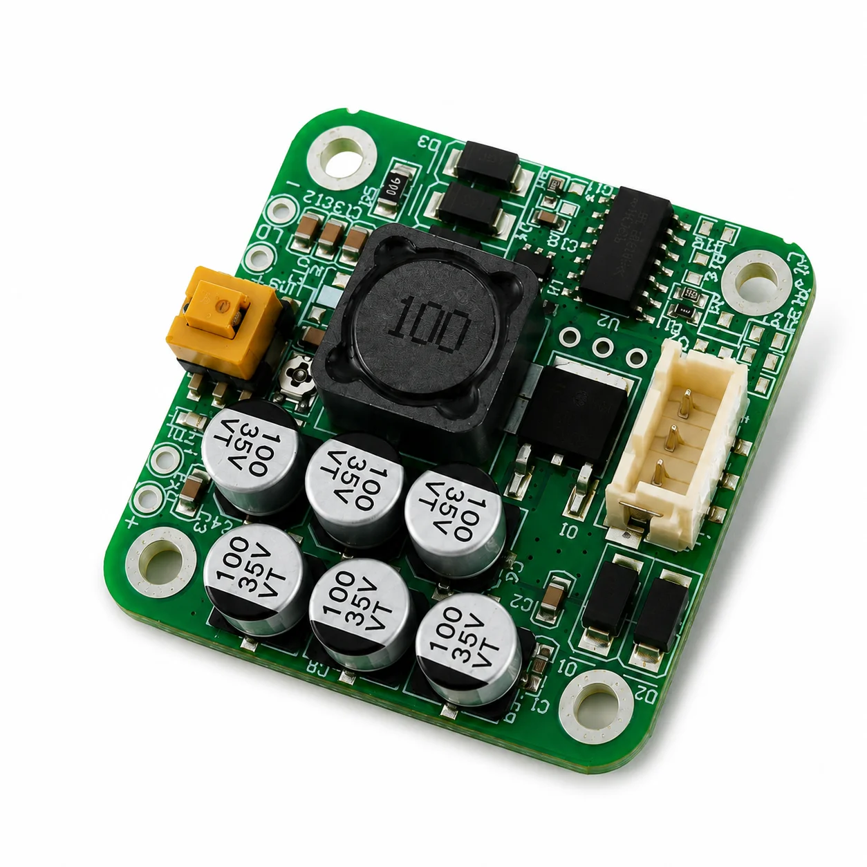 Blue Beam Power Regulation PCB Module for Measuring Tools Testers and Instrument Systems Accessory Components SetZhonNa 40x40mm
