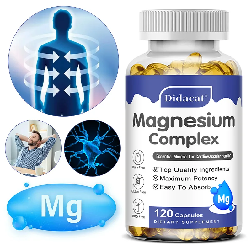 

Глицинат магния — поддерживает здоровье мышц, нервов, суставов и сердец, способствует глубокому сна, легко впитывается — 120 капсул