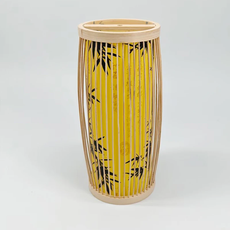 النمط الصيني الخيزران الفن الخيزران أضواء السقف الإبداعية زن المقهى مطعم فندق وعاء ساخن متجر B & B النمط الياباني