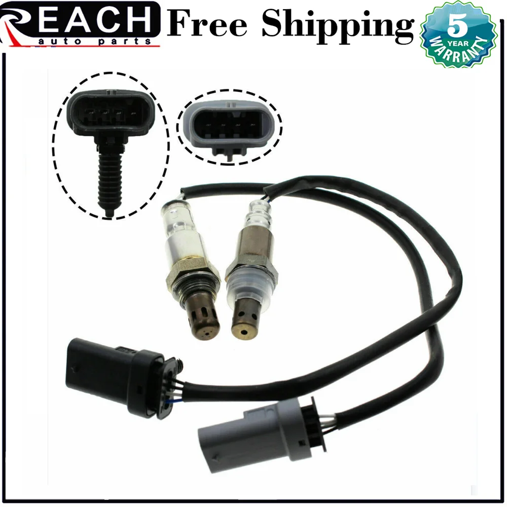 

2PCS Oxygen Sensor For 2013-2015 Chevrolet Malibu 2.0L 2.5L 4 Cyl Down+Upstream