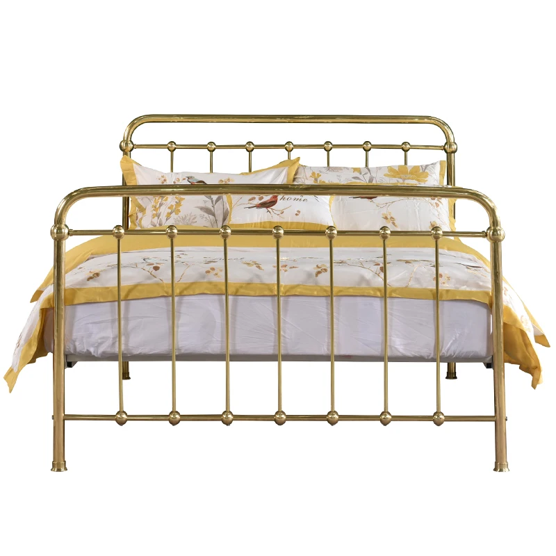 

Simple modern gold light luxury Nordic European ins art, double bed 1.5m 1.8m