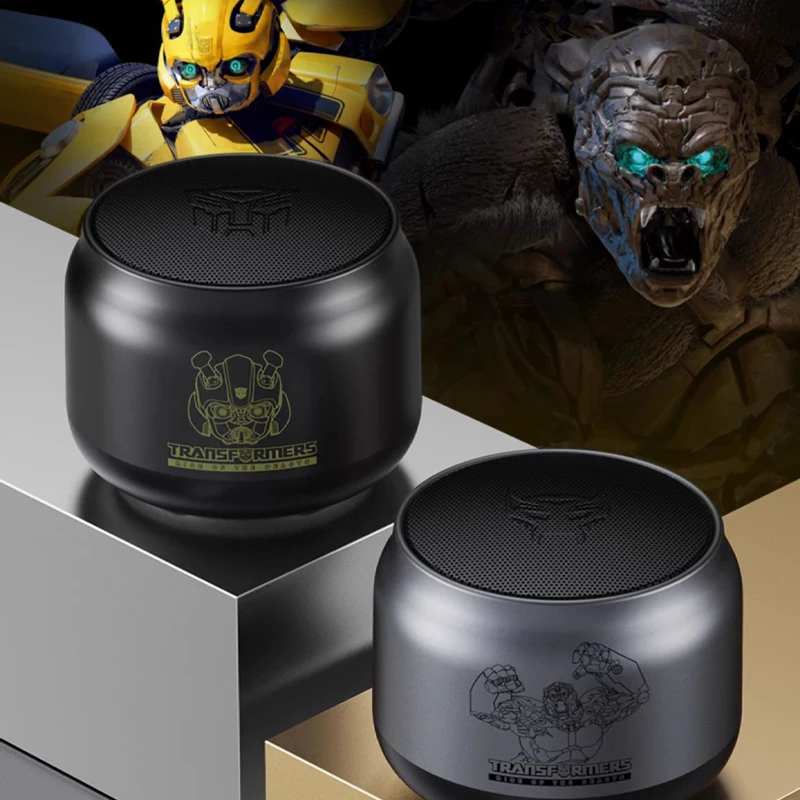 Transformers Tf-Y01 Mini Speaker Portable Wireless Bluetooth Optimus Primal Bumblebee Music Player Holiday Gift