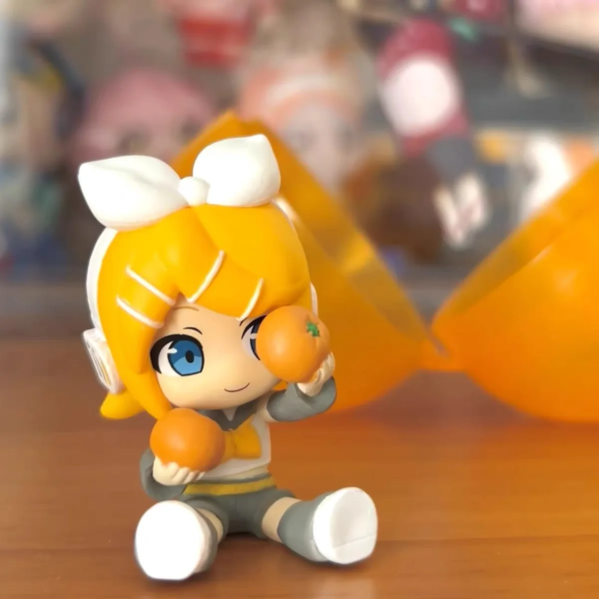 Аниме Хацунэ Мику игрушки серии Hide and Seek мультяшные фигурки Megurine Kagamine Rin Len модель украшения куклы подарки