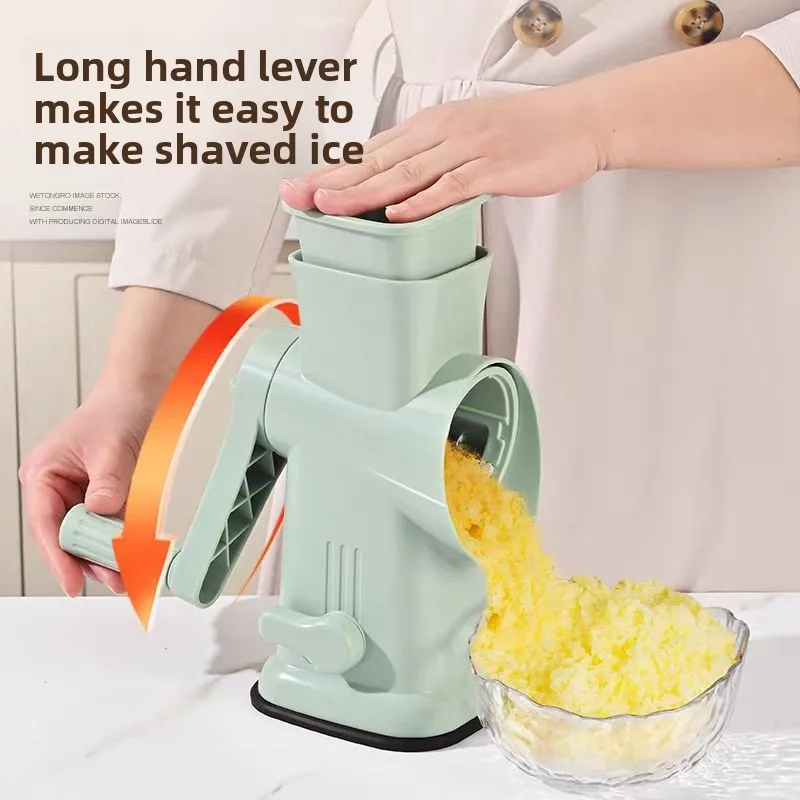 

Manual, stall unplugged small cotton, household hand ice crusher