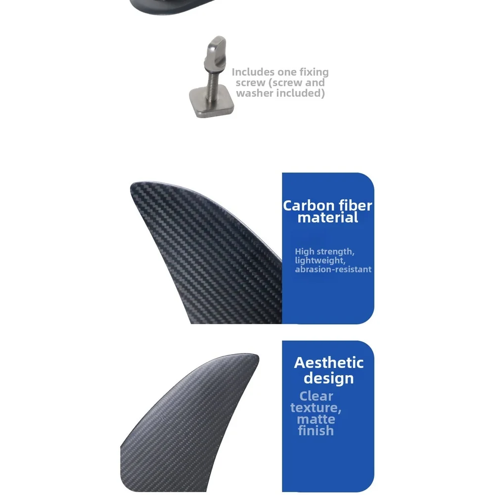 

Ультралеговый карбоновый плавник для гоночных серфбордов, 94 г, обтекаемый, подходит для крепления в плавнике, 192 мм, 232 мм