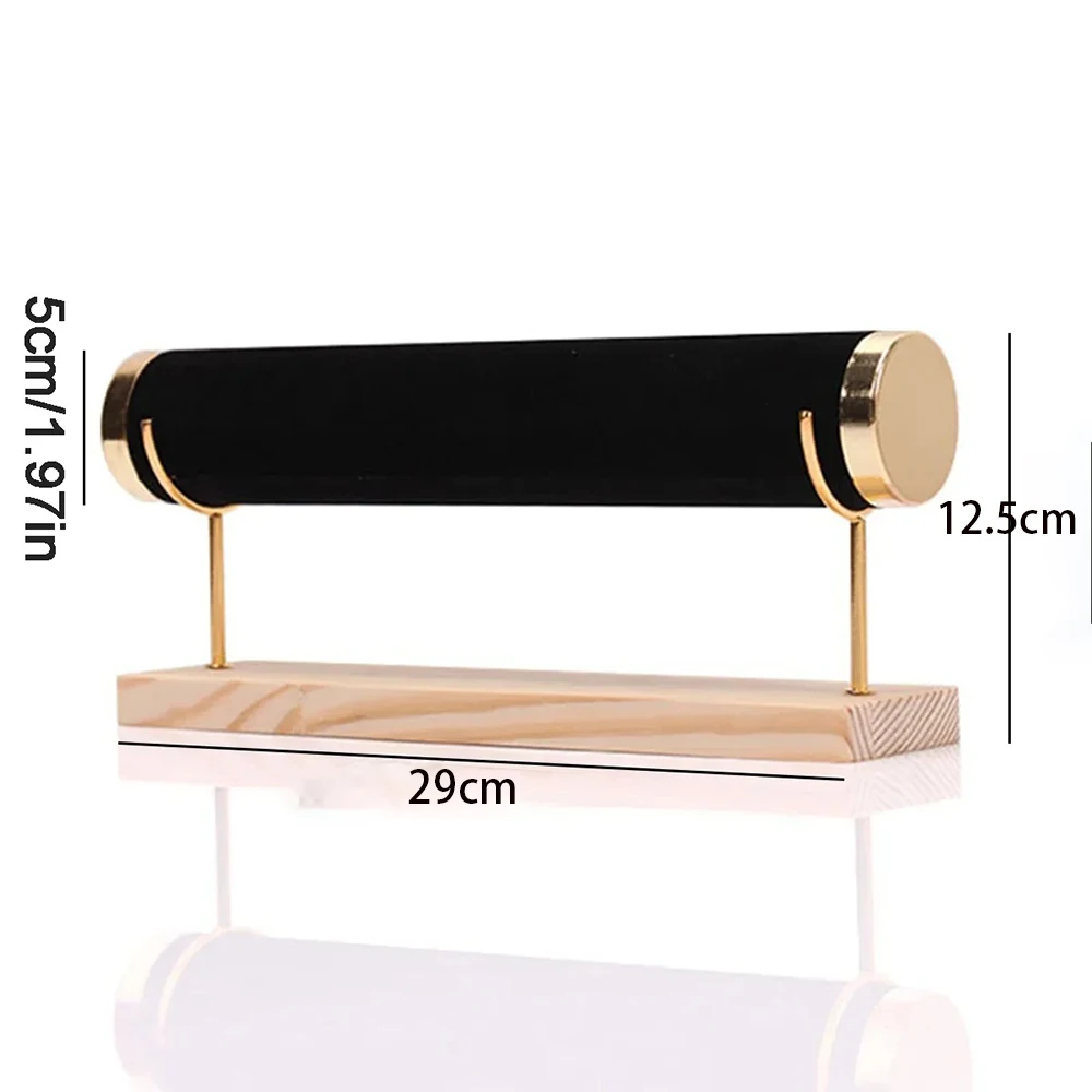 Jewelry Bracelet Watch Display Stand Organizer Wooden Creative Jewelry Rack Bracelet Storage Holder Desktop Showcase Gift