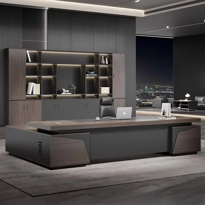 Aesthetic European Office Desk Corner Room Desks Offer Modern Auxiliary Tables Furniture Work Simple Ufficio Unique Furniture