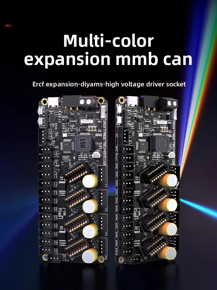 

Аксессуары для 3D-принтеров для BIGTREETECH MMB CAN ERCF Angry Rabbit, плата расширения для многоцветной печати