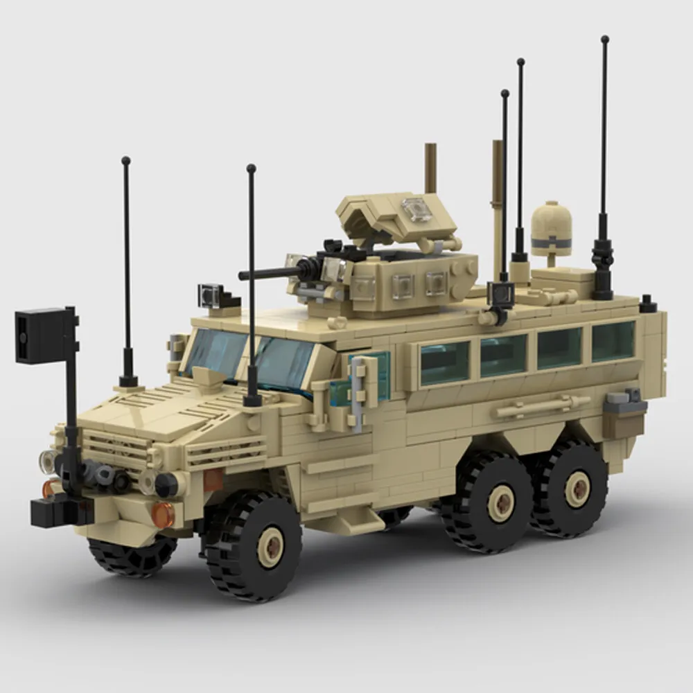 

MOC-133158 RG-33L Mine-resistant Light Armored Vehicle 1:35 Scale 808 Parts