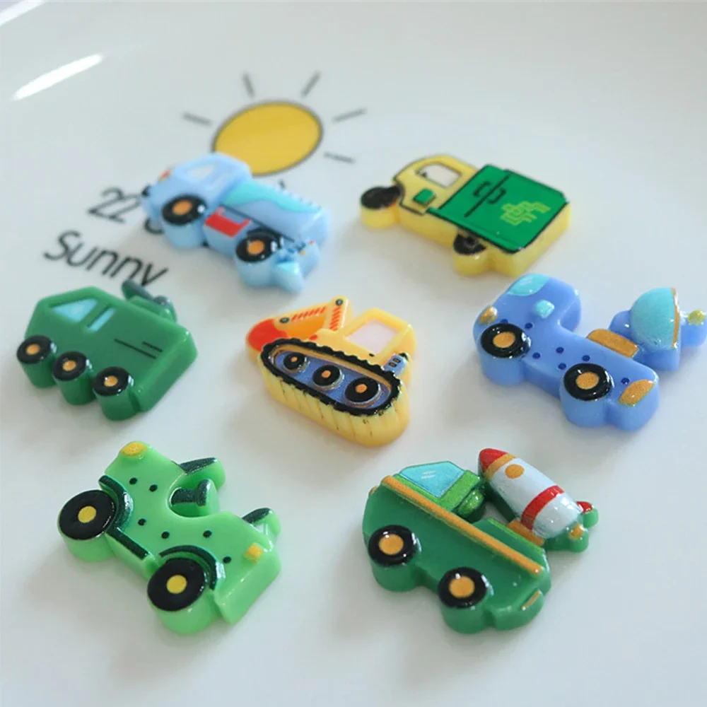 10PCS Shiny Sprinkler Series Miniature Resin Flat Back Cabochons For Hairpin Scrapbooking DIY Home Decor Craft Accessories