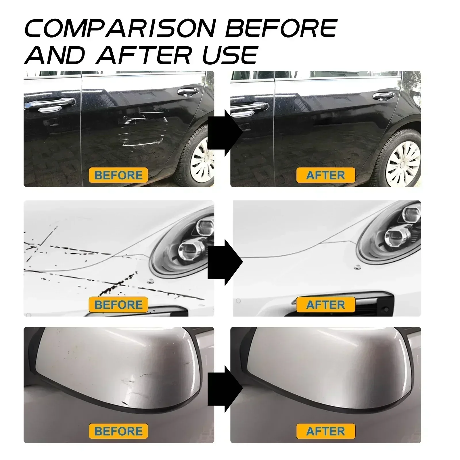 Car Nano Repairing Spray Fast Repair Scratches Repairing Polish Spray Car Coating Liquid Crystal Plating Spray Polishing