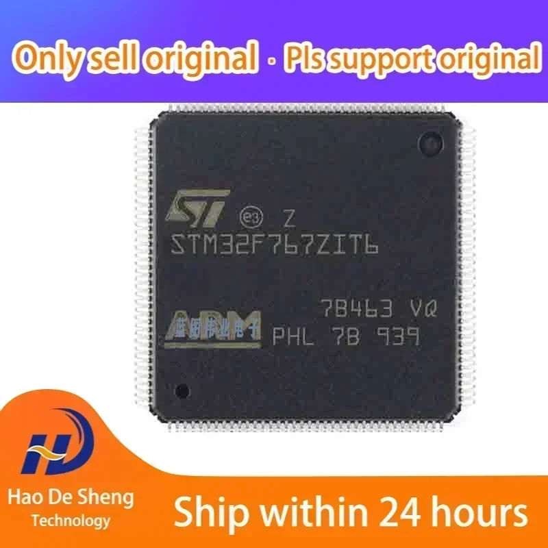 1PCS  STM32F767ZIT6 STM32F767 ZIT6 LQFP-144 New Original In Stock