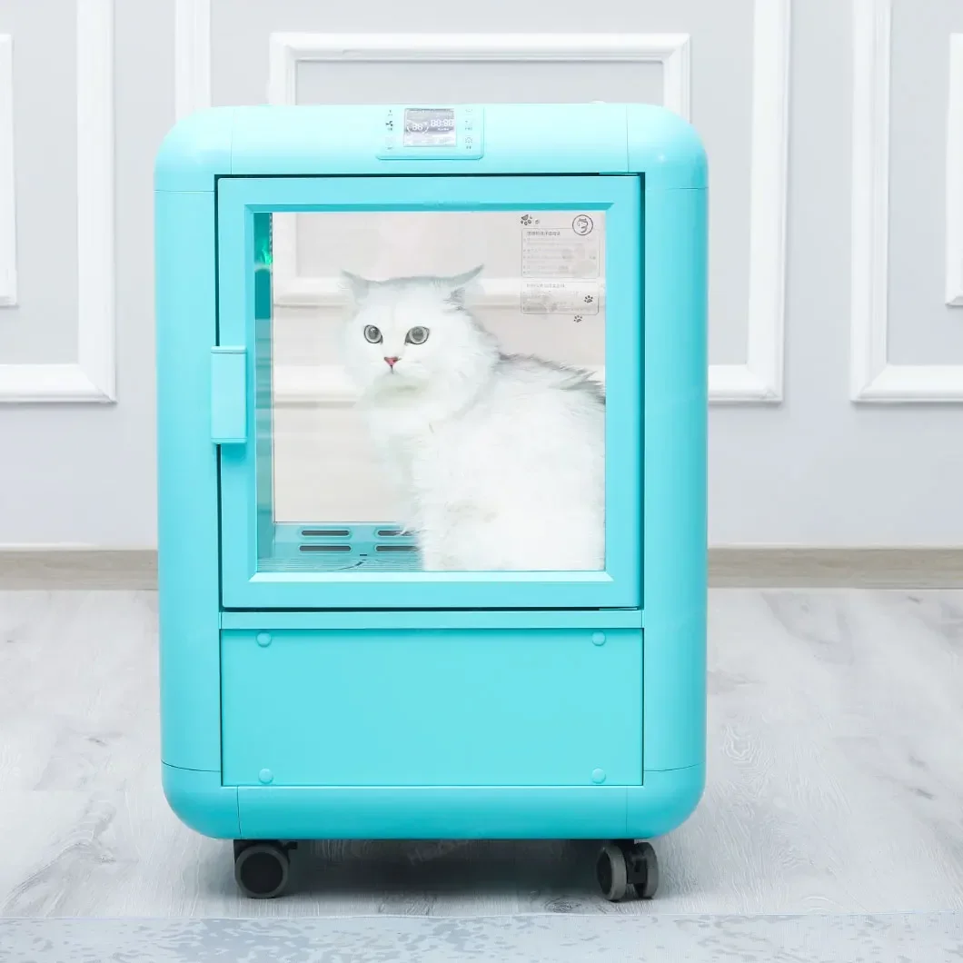 

exquisite craftsmanship Morden Style Automatic Animal Cage Drying Machine Dog Cat Grooming Box Pet Hair Dryer