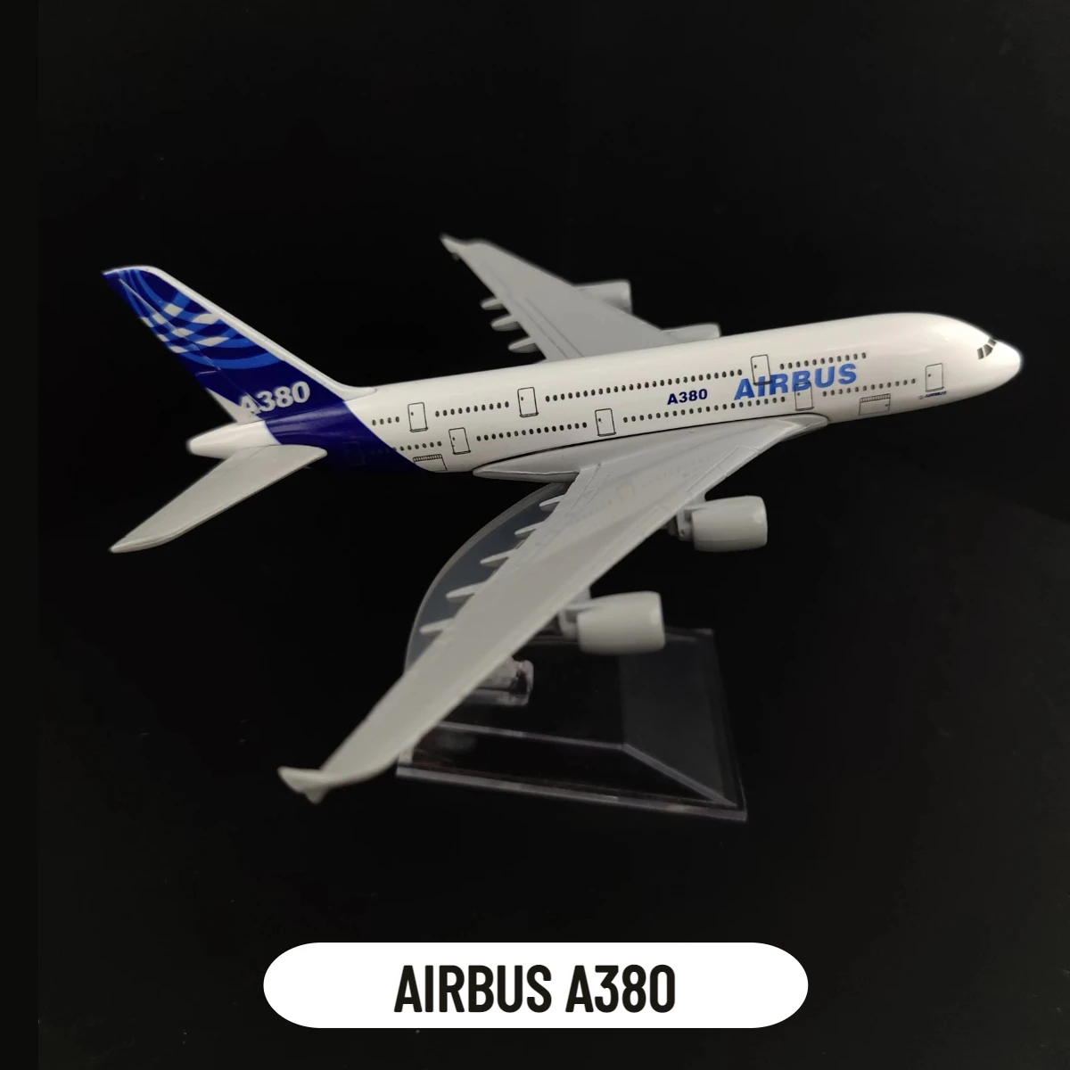 Scale 1:400 Metal Aircraft Replica, Boeing Airbus Neo 320 380 787 Airplane Model Miniature, Aviation Collection Gift Toy for Boy