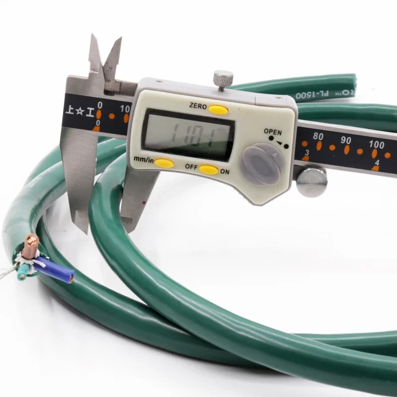 

PL-1500 Pure Copper Silver Plated Power Cable HiFi Cable Amplifier CD Player