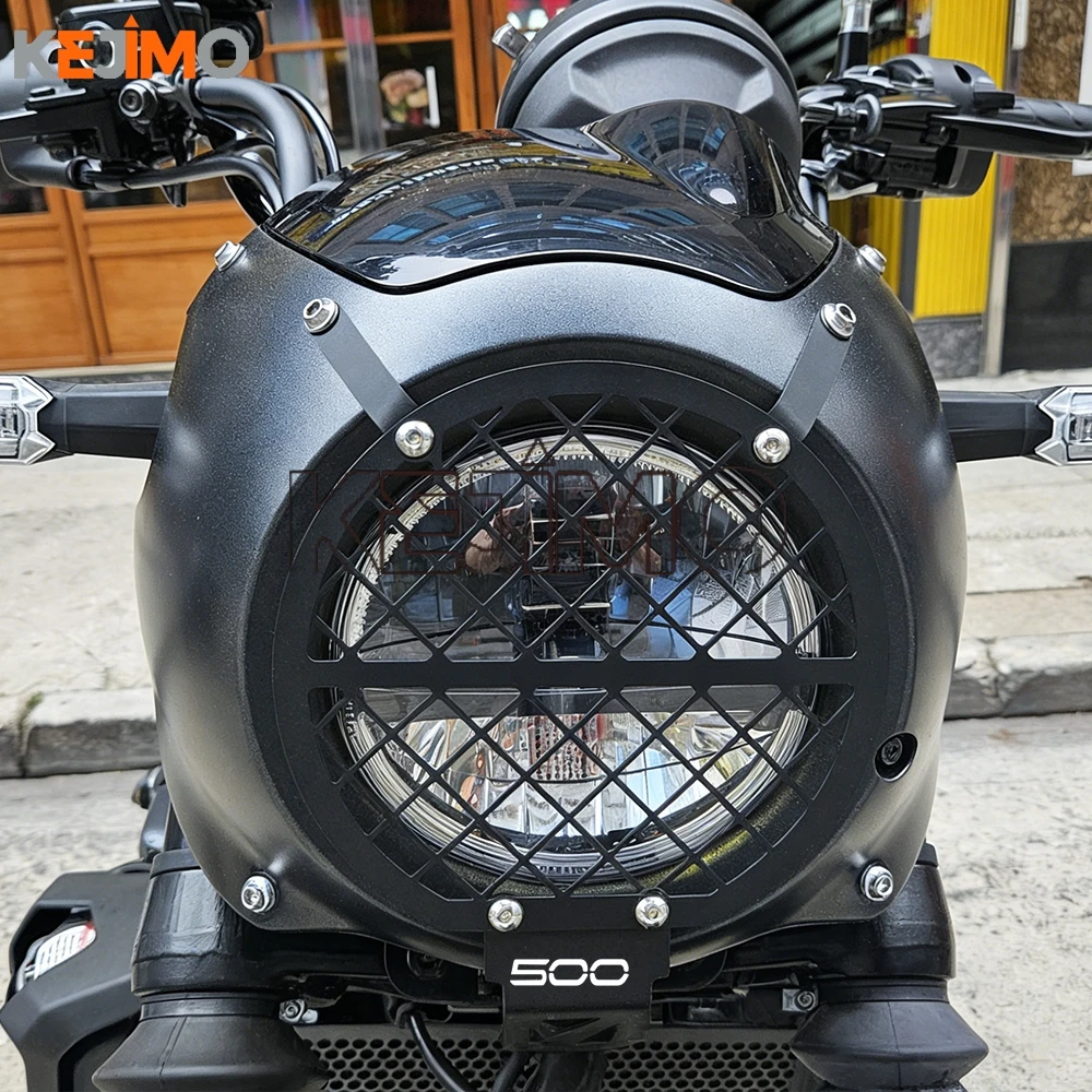 

FOR KAWASAKI Eliminator 500 SE 2024 2025 2026 Accessories Headlight Head Light Guard Protector Cover Protection Grill Motorcycle