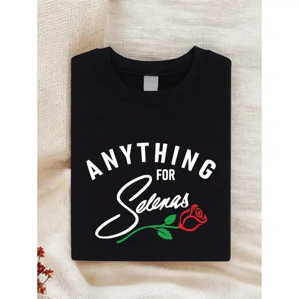 100% Cotton Golf Gift T-Shirt For Men and Women Selena Quintanilla Vintage Inspired T-Shirt For Latin Culture Fans And Selena Lovers
