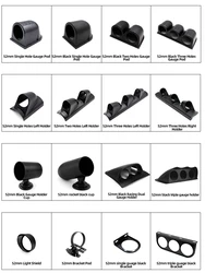 support manometers 2INCH Gauge Holder 52mm Pressure pod gauge pod Single Double auto watches holder For LHD RHD 52mm stand