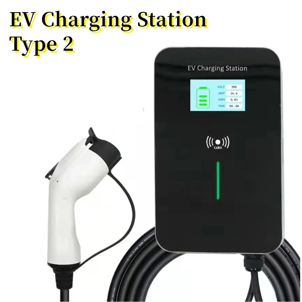 

32A 22KM Type 2 EV Charger Electric Vehicle Charging Station Support Wifi APP Wallbox