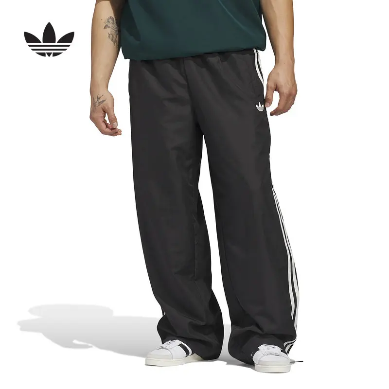 Adidas Clover Couple Casual Basketball Style Loose Sweatpants Men's and Women's Trousers JZ6966