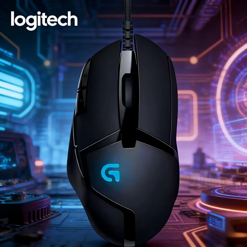 

Проводная мышь Logitech G402: эргономичный дизайн, комфорт для длительного использования, RGB-подсветка, высокая точность, совместимость с игровыми ПК