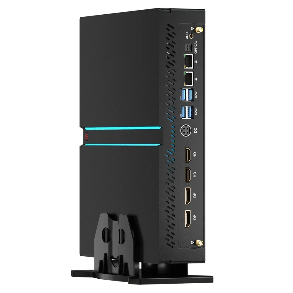 Imagem -04 - Gaming Mini pc Intel Core I513400f Rtx4070 12g Cartão Discreto Ddr5 Computador Desktop do Escritório Nvme4.0 Ssd 8k hd Ax210 Msecore-mv300