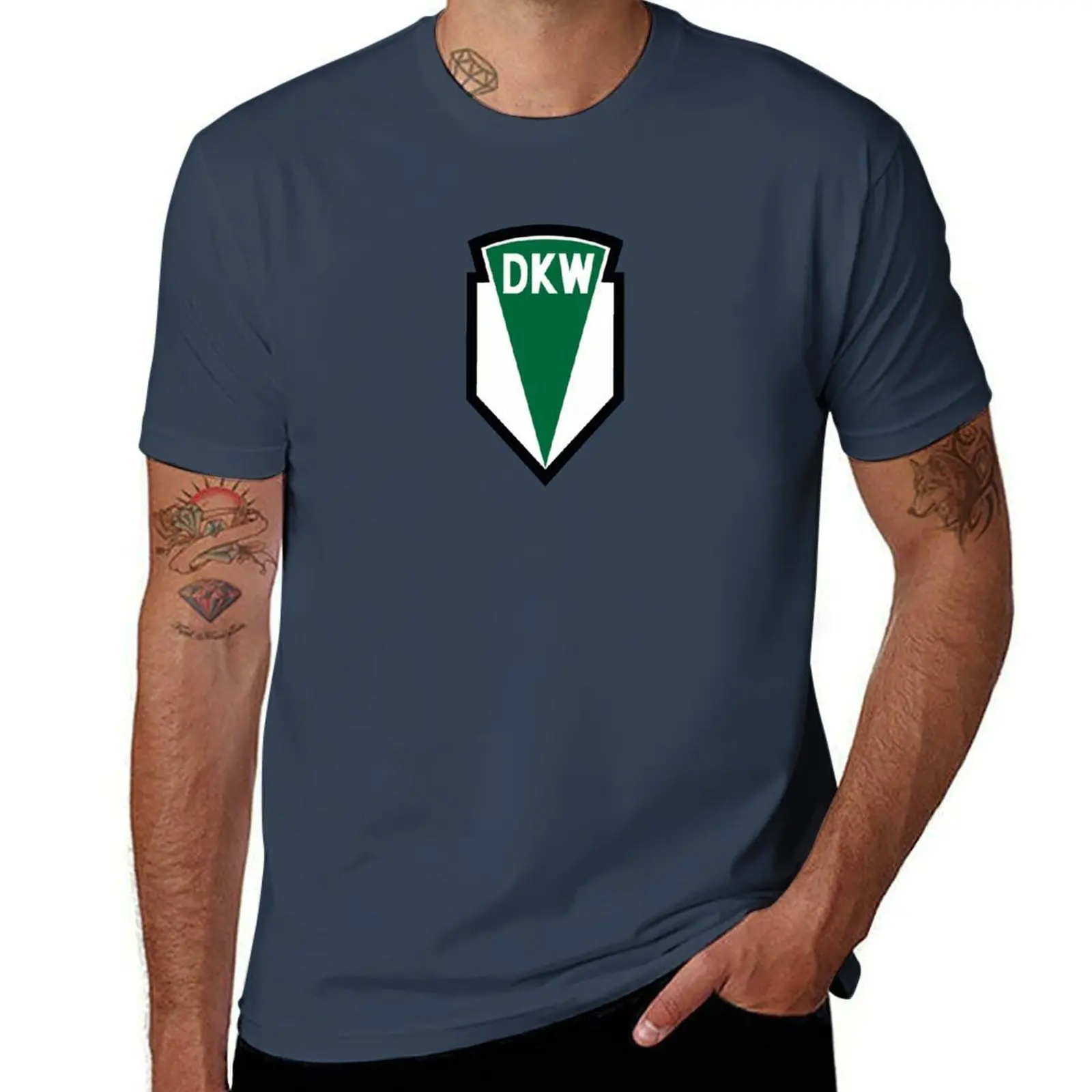 Camiseta DKW Motorcycles, camiseta informal con estampado moderno