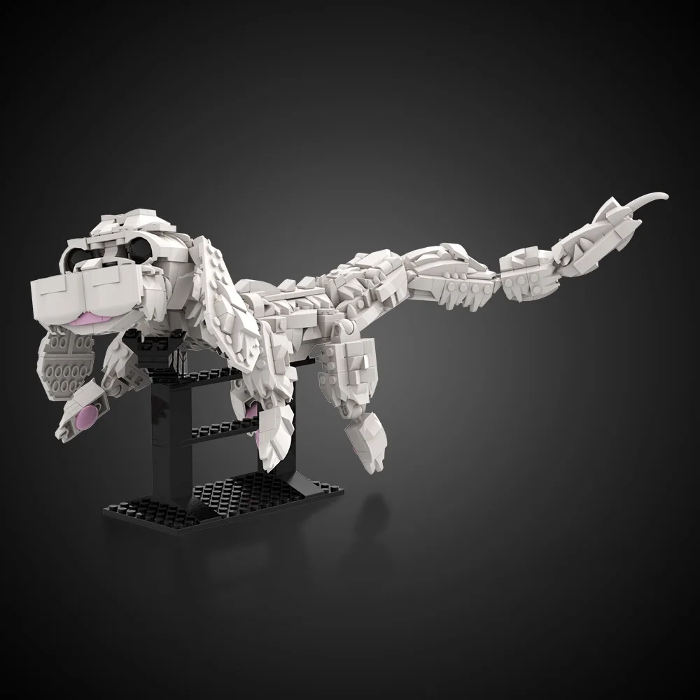 MOC Film Het Neverending verhaal Falkor Skelet Bouwstenen Model Westerse Legendarische Draak Bricks Gemonteerd Speelgoed KINDEREN Gift