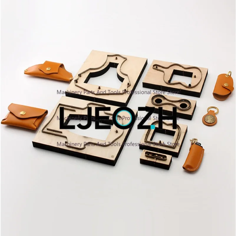 A Variety of Leather Small Objects Cutting Knife Dies, Handmade DIY Leather Tools, Japanese Knives Are Very Sharp