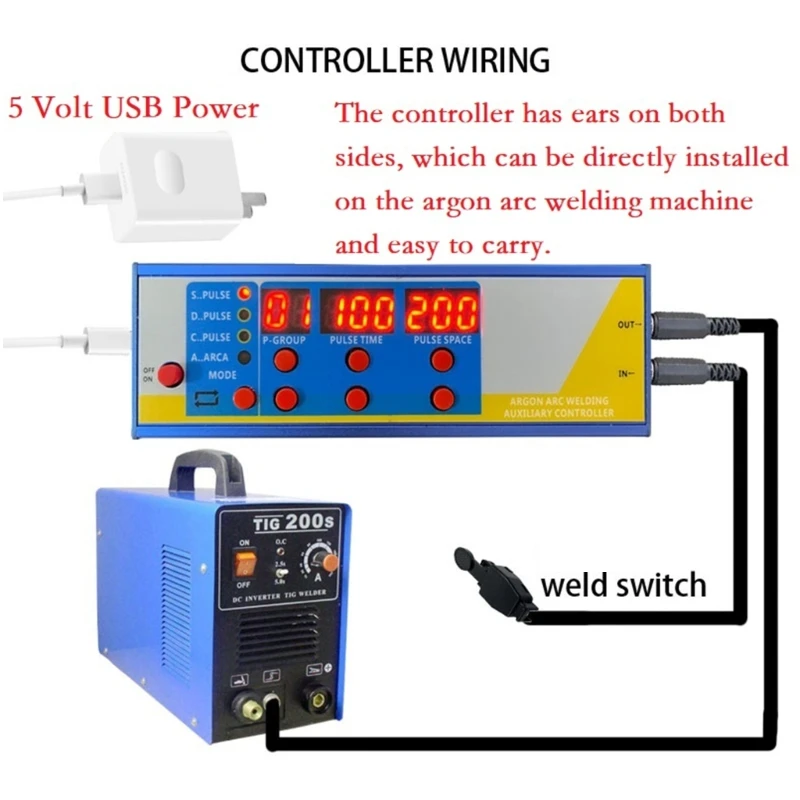 

Welding Machine Controller Sheet Spots Argon Welding Imitation-Lasers