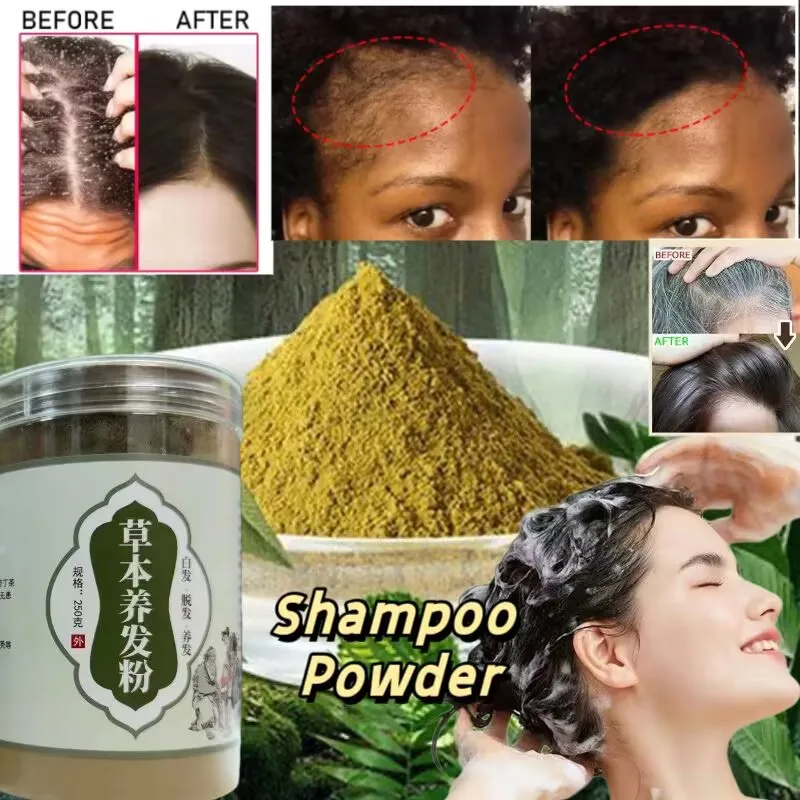 

14 Kinds of Herbs for White Hair Conditioning Hair Care Oil Control Cleansing Platycladus Multiflorum and Angelica Root Shampoo