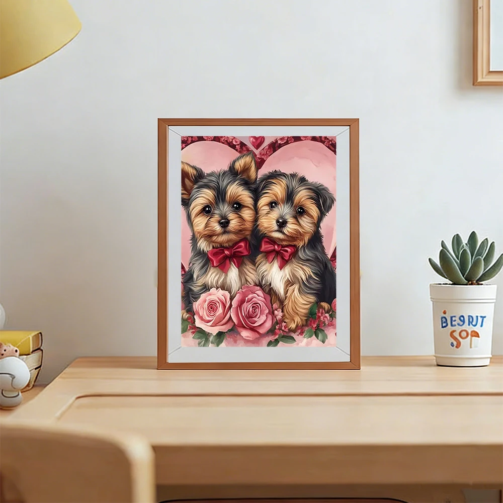 AZQSD Elmas Sanat Kare Köpek H - Resin Art Rose incelemesi ve fiyatı