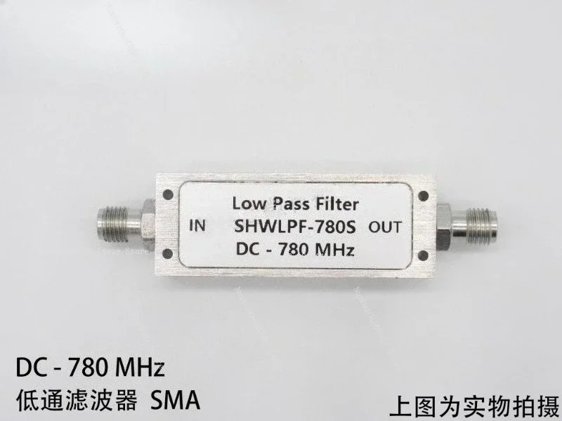 

Нержавеющая сталь SMA фильтр нижних частот DC-780 МГц RF микроволновая печь для оборудования связи обработки сигналов