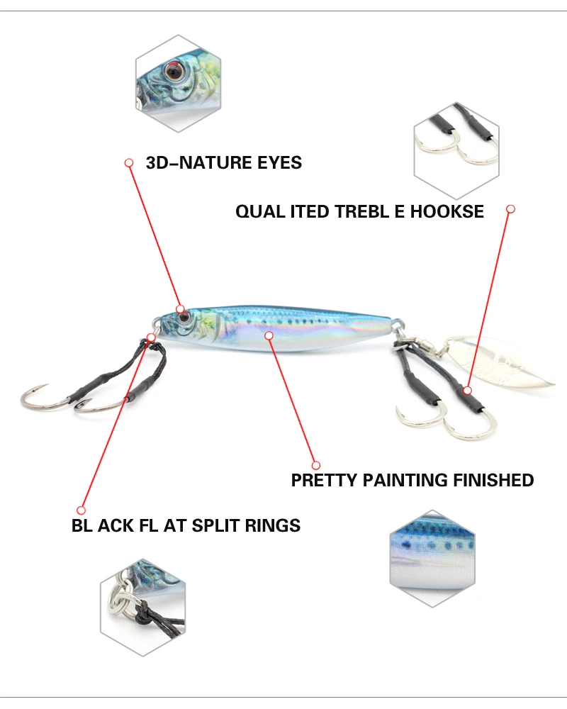 Fisher Town RANGE Casting Metal Jig 10/20G Shore Cast Jigging Spoon Sea Bass Fishing Lure Smelt Artificial Bait Spinning Tackle