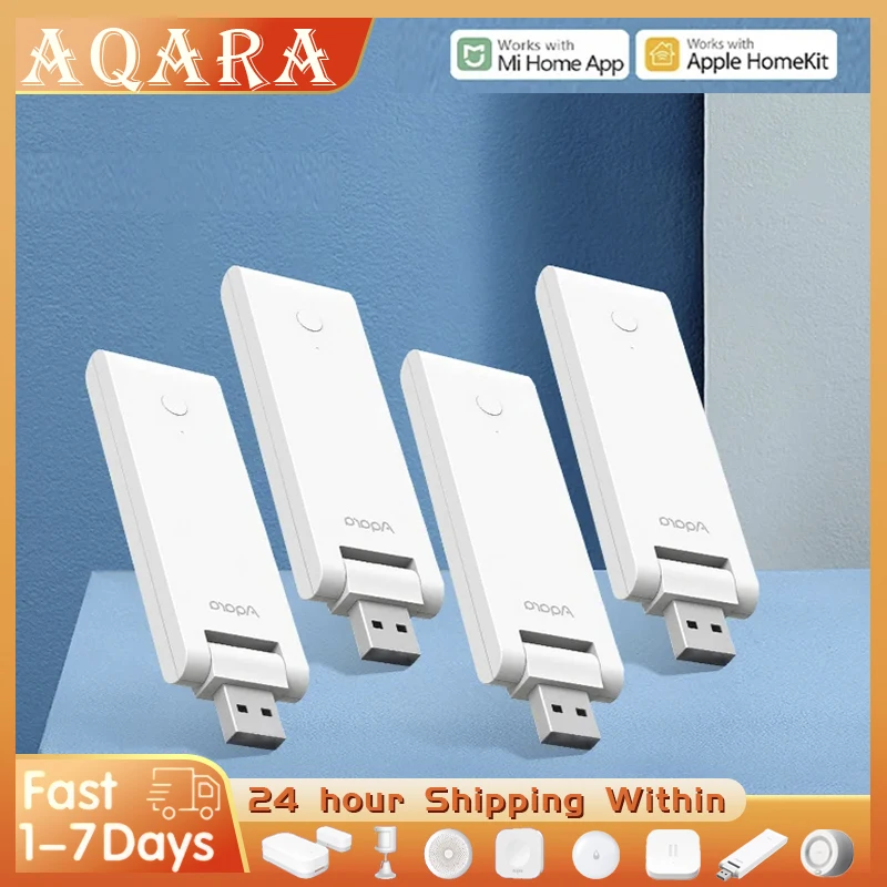 AQARA Smart Home E1 Gateway Zigbee 3.0 USB Port Mini Hub Wireless Connect Remote App Control For Xiaomi MIHOME Apple Homekit APP