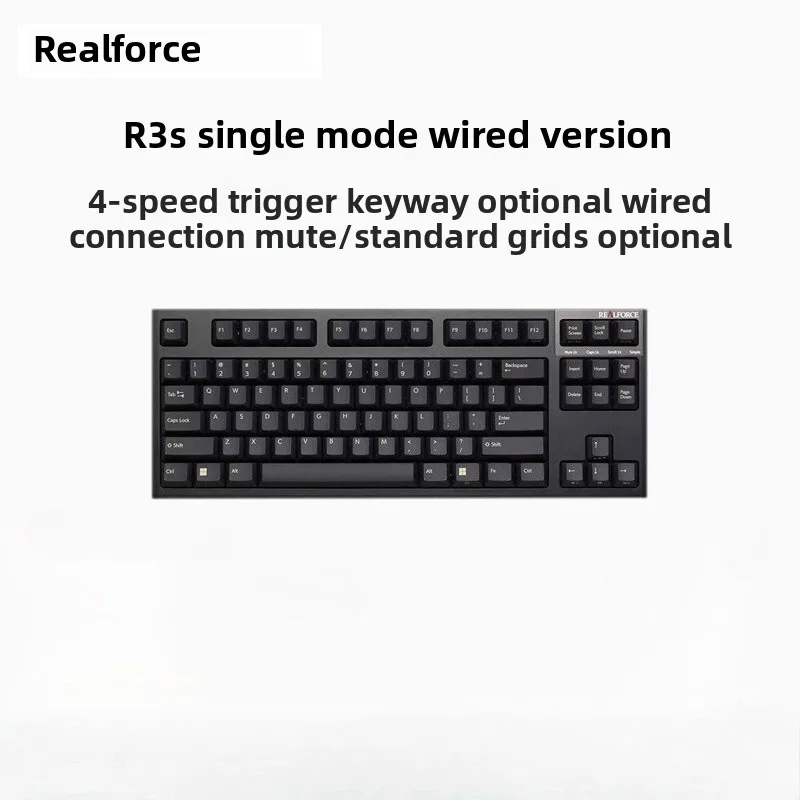 

REALFORCE R3S Проводная клавиатура с статическим конденсатором Стандартная/тихая версия Программист Код Слово Игры Конкурс Специальная клавиатура