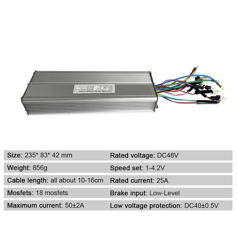 Ebike Controller 48V 1000W/1500W/2000W/3000W Square Wave With Light Line Controller For KT LCD Display,Ebike Accessories