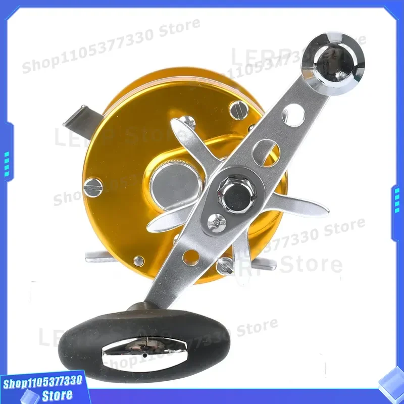 High Speed Metal Spool Surf Fishing Reel Saltwater Baitcasting Sea Angling Gear Durable Casting Wheel for Ocean Beach Rock