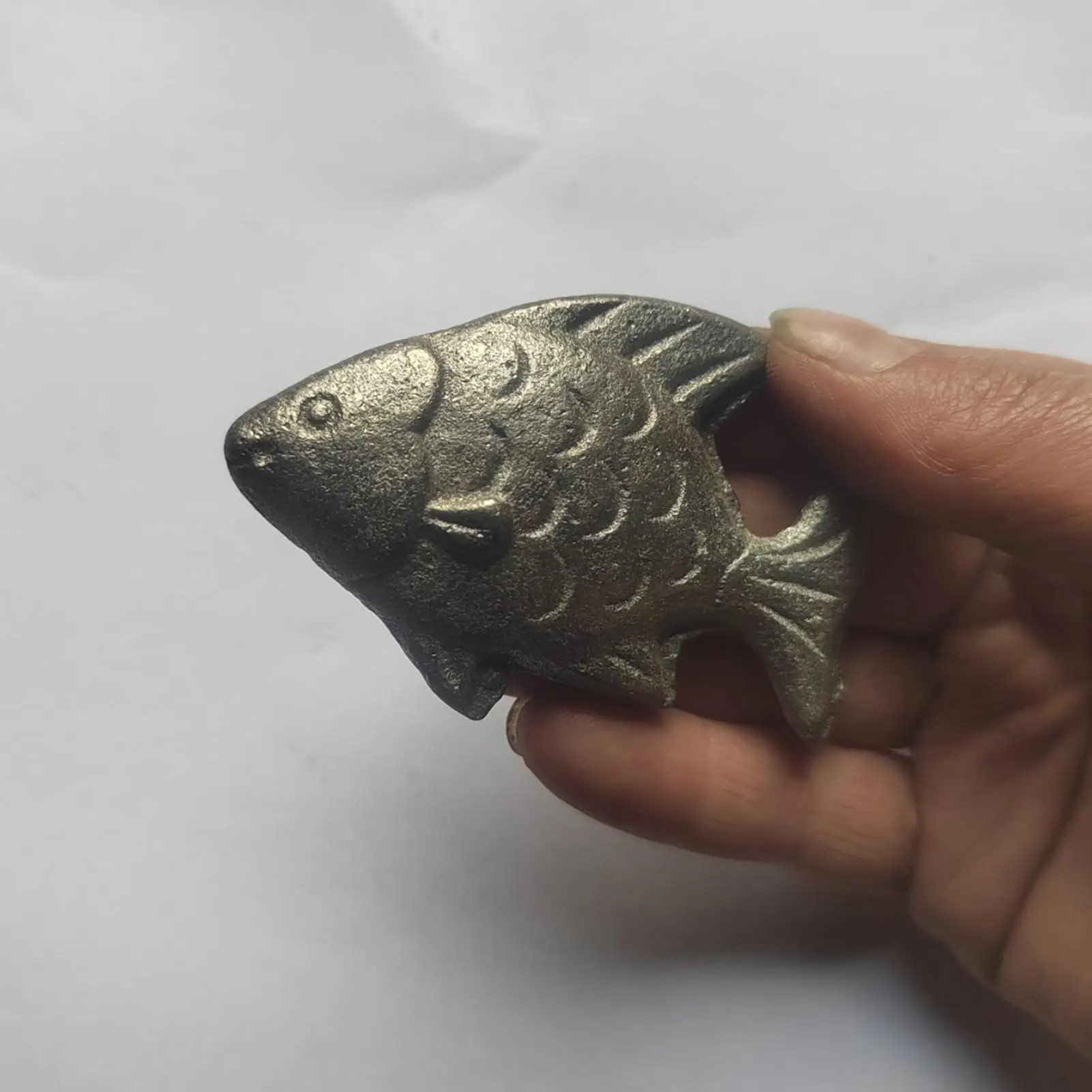 2Pcs Iron Fish Natural Source Of Iron Fish Effective for Deficiency Reusable cast iron fish cooking accessories for iron cooking