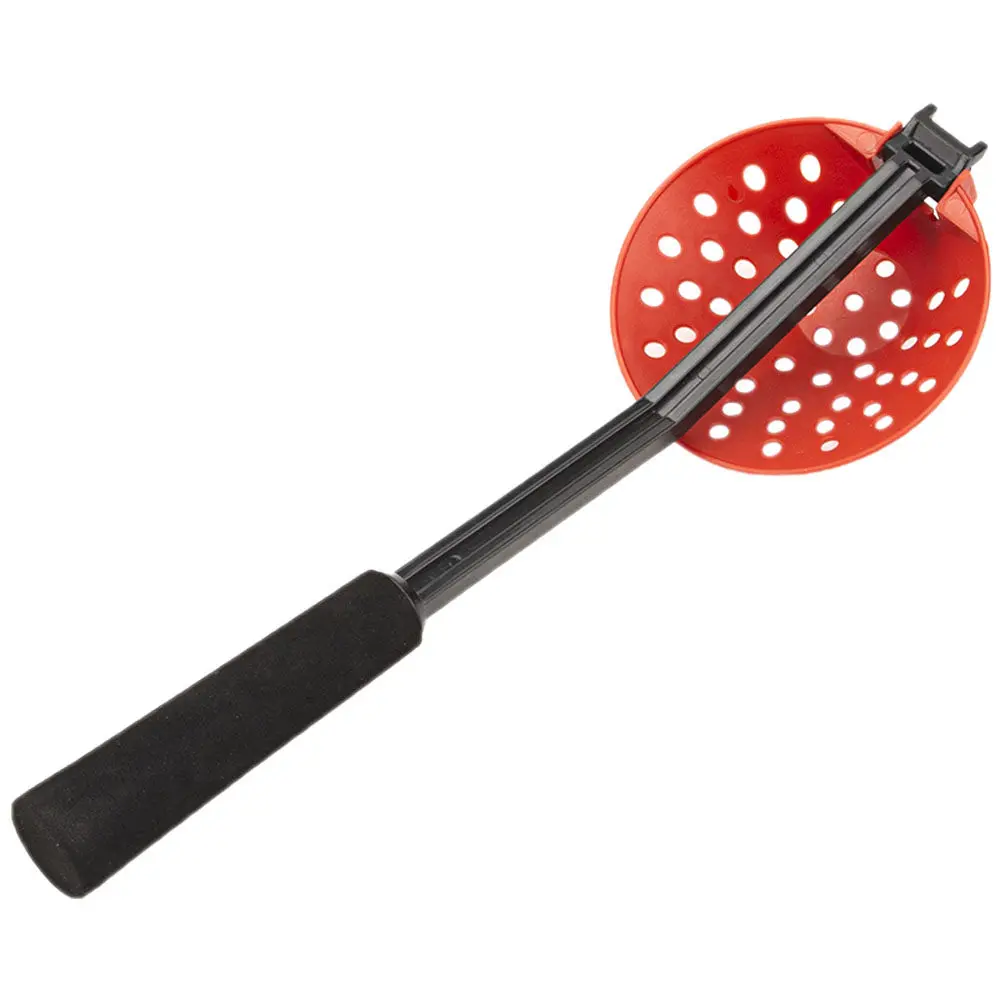Reusable Foldable Ice Scoop Skimmer Fine Workmanship Plastic Ice Fishing Equipment Holes Convenient Daily Use