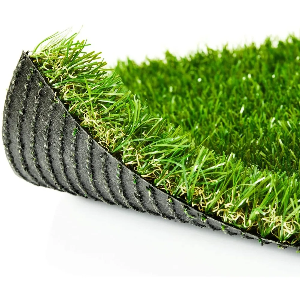

Premium Artificial Grass 3' X 13' Outdoor Rug, 1.38" Realistic Thick Turf for Garden, Yard, Fake Lawn, Dogs, Customized