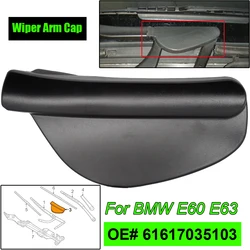 Front Windshield Drivers Wiper Arm Cap Cover For BMW 5 6 Series E60 E61 E63 E64 2003-2010 OE# 61617035103 Car Accessories