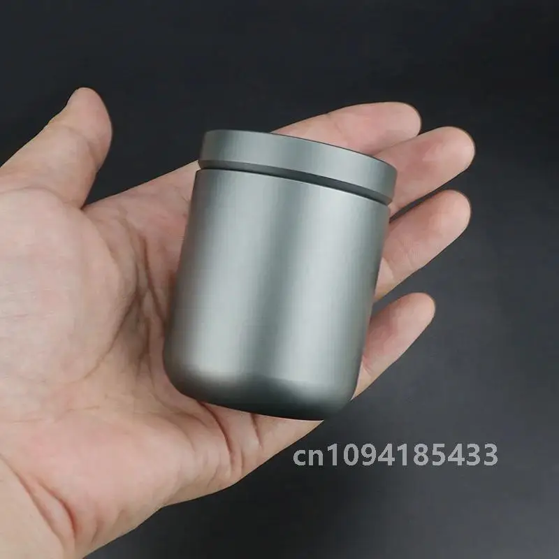 Mini Sealed Moisture Resistant Cremation Ash Storage Container, Aluminum Pet Urn, Dog, Cat, Funeral Memorial, 75ml, 160ml