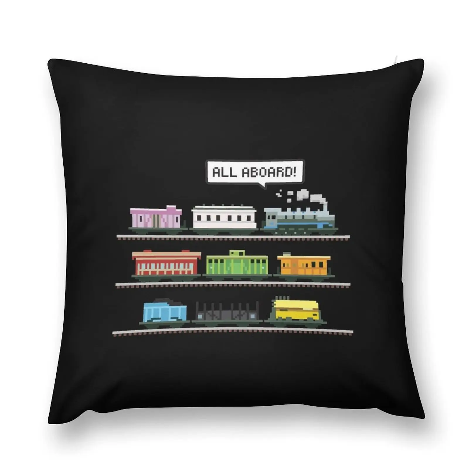 

Ticket to Ride T T R Throw Pillow Room decorating items Sofas Covers Decorative Cushion Cover pillow