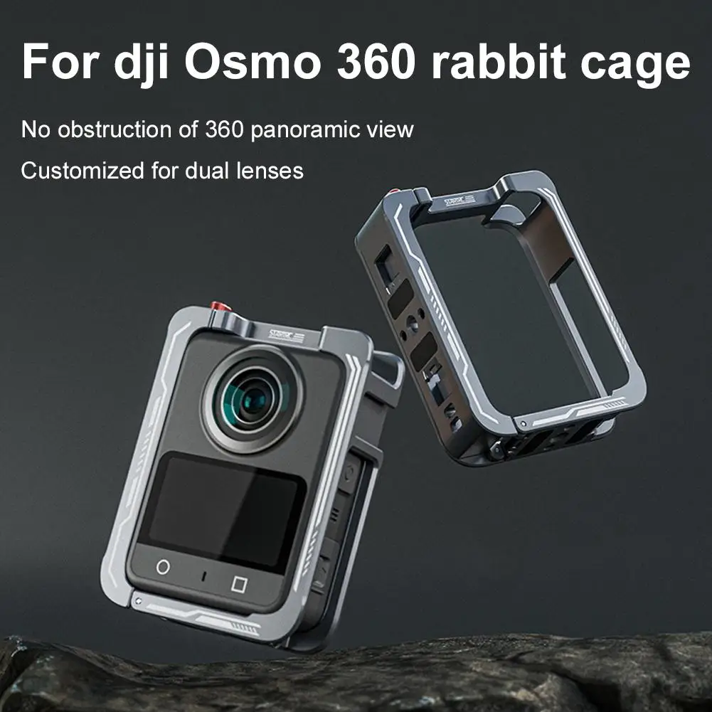 osmo-360アクションカメラ用メタルケージ-保護フレームマウントケース-スポーツカメラ-ラビットケージ-dji-osmo-360アクセサリー-b7t8