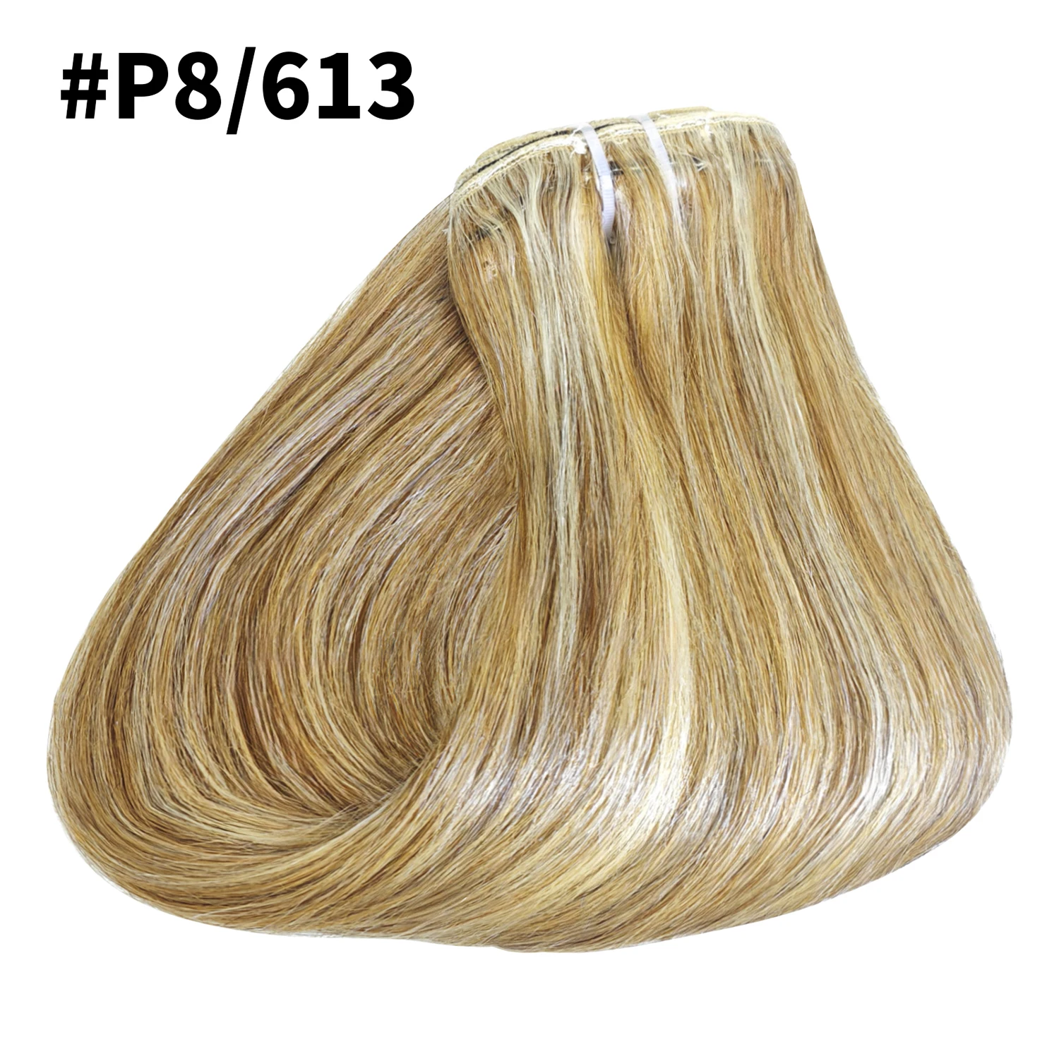 8 Stuks Clip Ins 4/27 Hoogtepunt Kleur Rechte Clip In Human Hair Extensions Braziliaanse Menselijk Haar Clip In Hair Extensions 120 g/pak