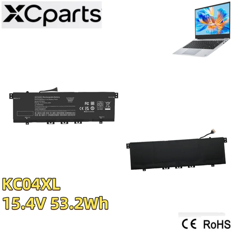 

New KC04XL Laptop Battery For HP ENVY X360 13-AG 13-AH 13-AR 13-AQ Series HSTNN-IB8K L08544-1C1 L08544-2B1 L08496-855 HSTNN-DB8P