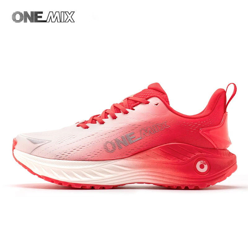 ONEMIX Unisex Summer Breathable Cushion Racing Shoes Non Slip Lightweight Men Women Jogging Gym Athletic Sneakers