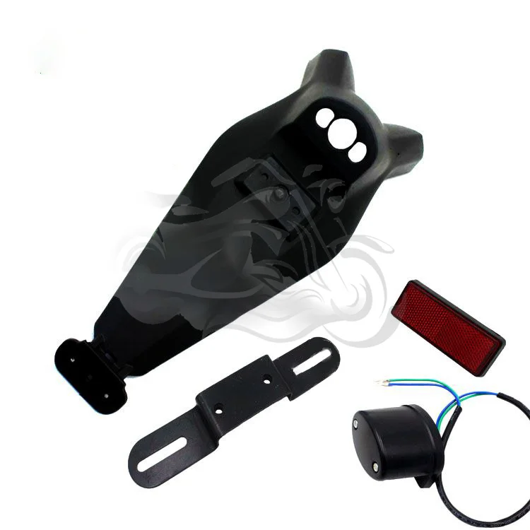 

Fit For Kawasaki Ninja ZX10R 2006 2007 Mudguard Rear Tire Fender License Number Plate Light Frame Holder Bracket ZX-10R ZX 10R