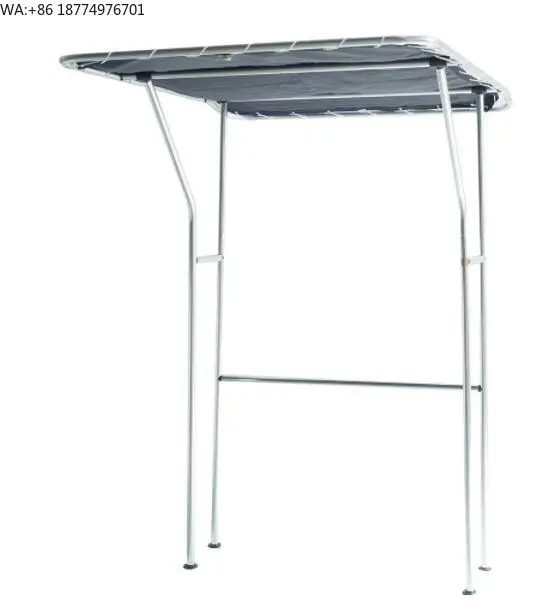 Manufacturer Supply Aluminium Tube Boat T-Top Bimini for Marine Yacht Usage